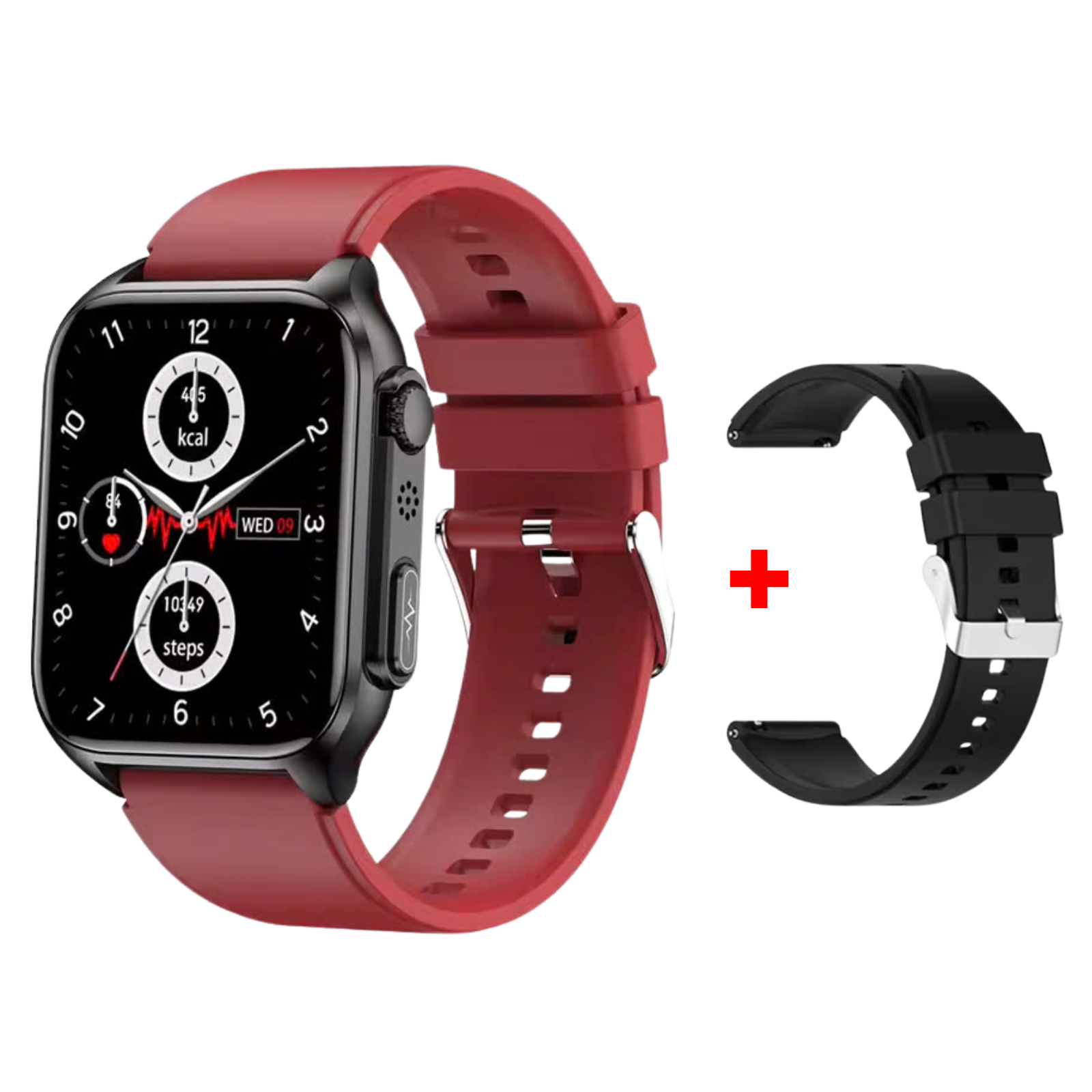O2Tracker® Prime Ultra -  ECG Health Fitness Tracker Heart Rate Sleeping Monitor Smart Watch Waterproof IP67 Blood Glucose