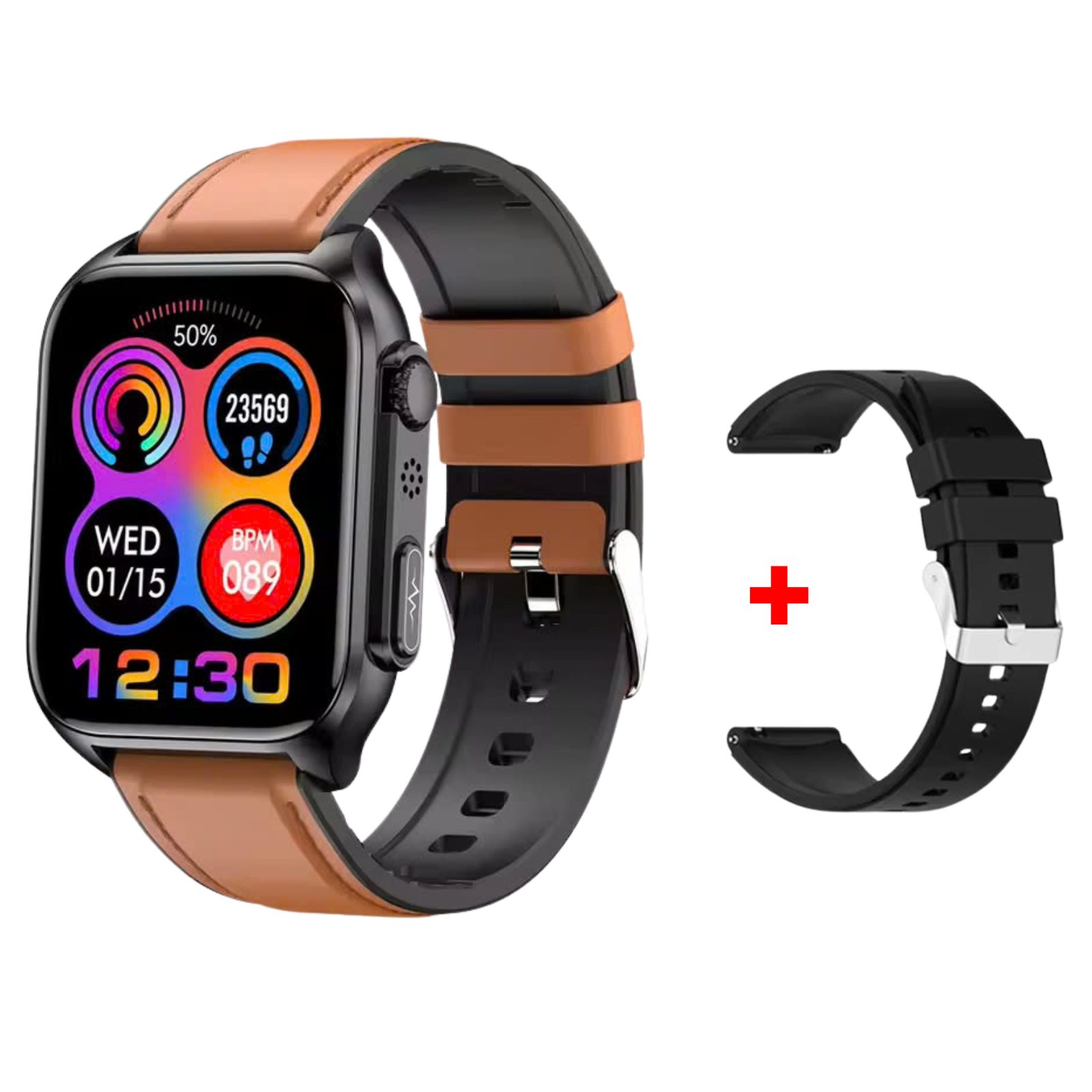 O2Tracker® Prime Ultra -  ECG Health Fitness Tracker Heart Rate Sleeping Monitor Smart Watch Waterproof IP67 Blood Glucose