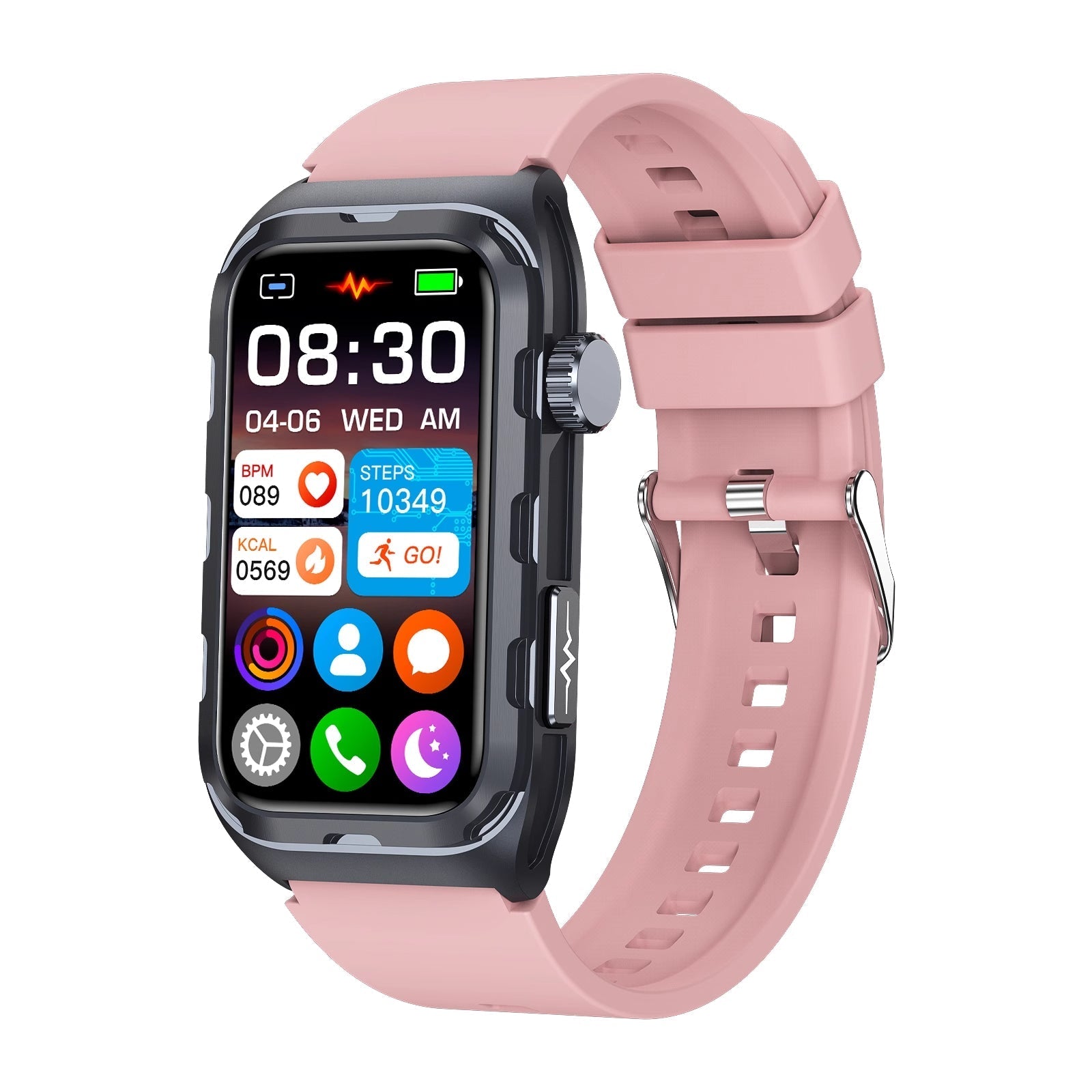 O2Tracker® Fitness - Smart Bracelet ECG Health Monitoring Blood Pressure Glucose Heart Rate Wristwatch