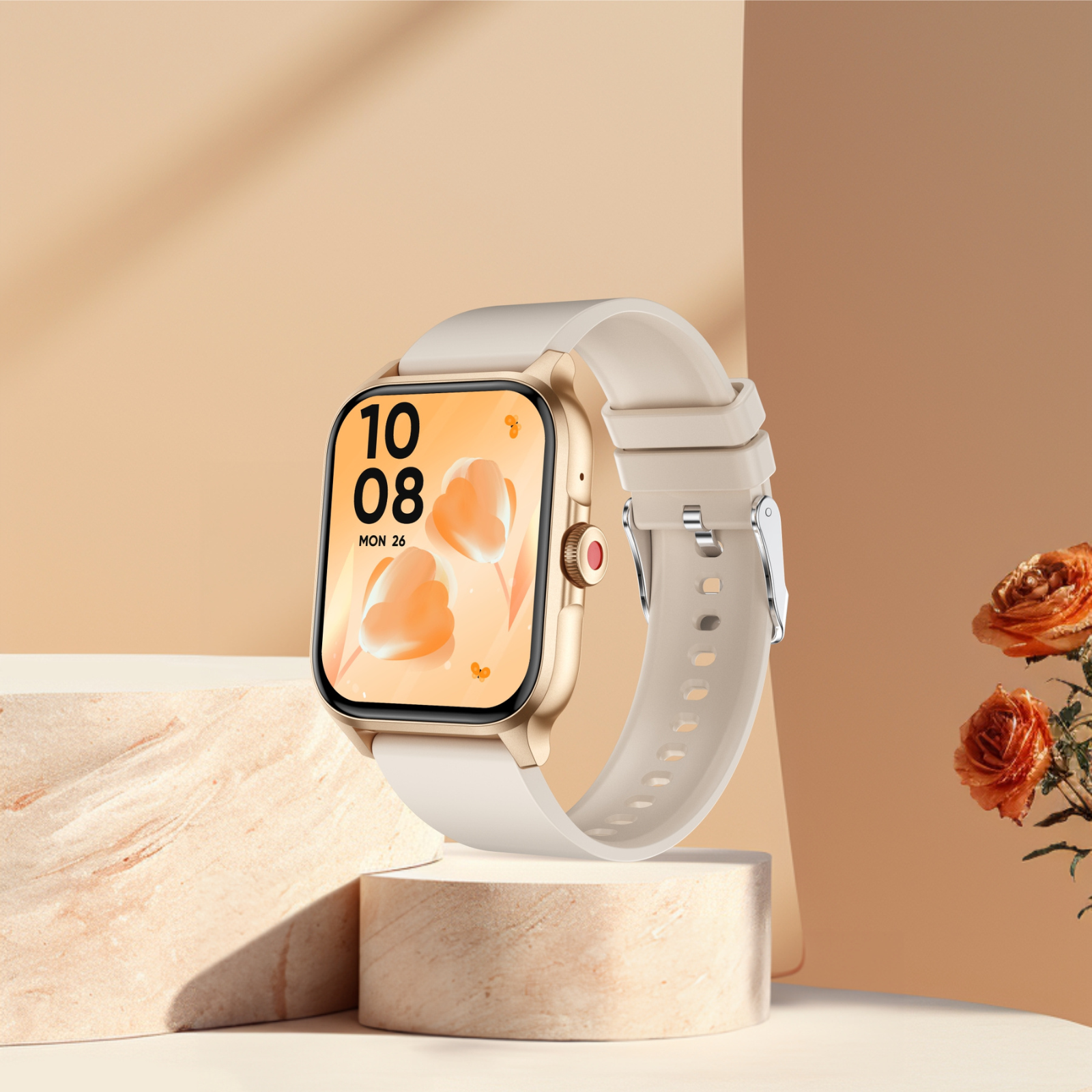 O2Tracker® Amara - Smart Watch 1.85inch Health Monitoring AI Voice Assistant Men Women Fashion Smartwatch Sport Fitness Tracker