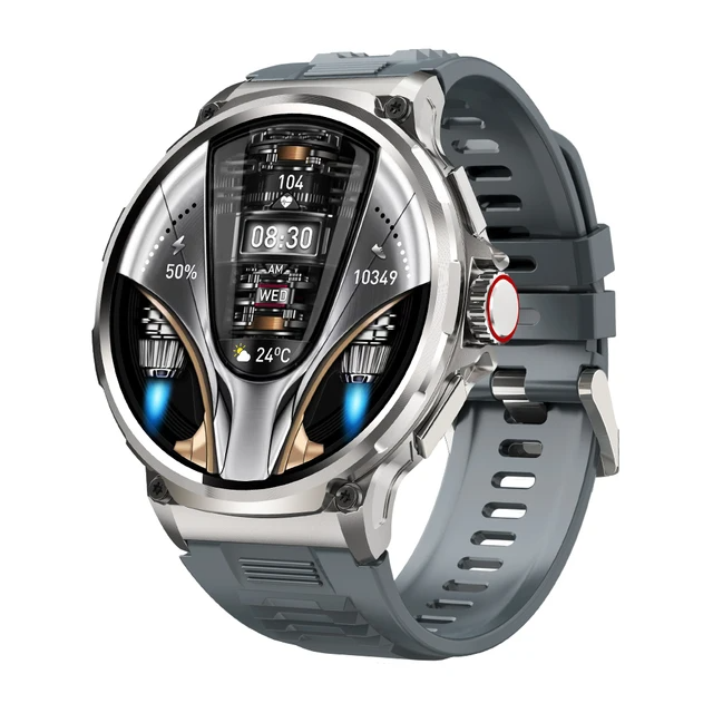 O2Tracker® Smart Pro Endurance - Smart Watch 1.85 Inch Ultra HD AMOLED Screen 710 Mah Battery Bluetooth Call Smartwatch