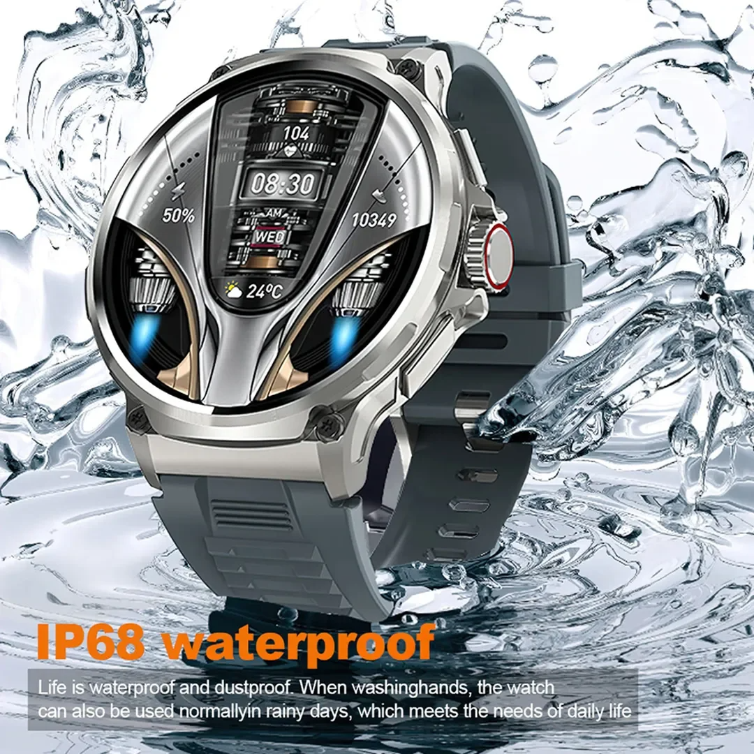 O2Tracker® Smart Pro Endurance - Smart Watch 1.85 Inch Ultra HD AMOLED Screen 710 Mah Battery Bluetooth Call Smartwatch