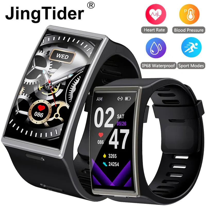 O2Tracker® Splendor - Smartwatch 1.9 Inch IP68 Waterproof Sport Heart Rate Blood Pressure Android IOS