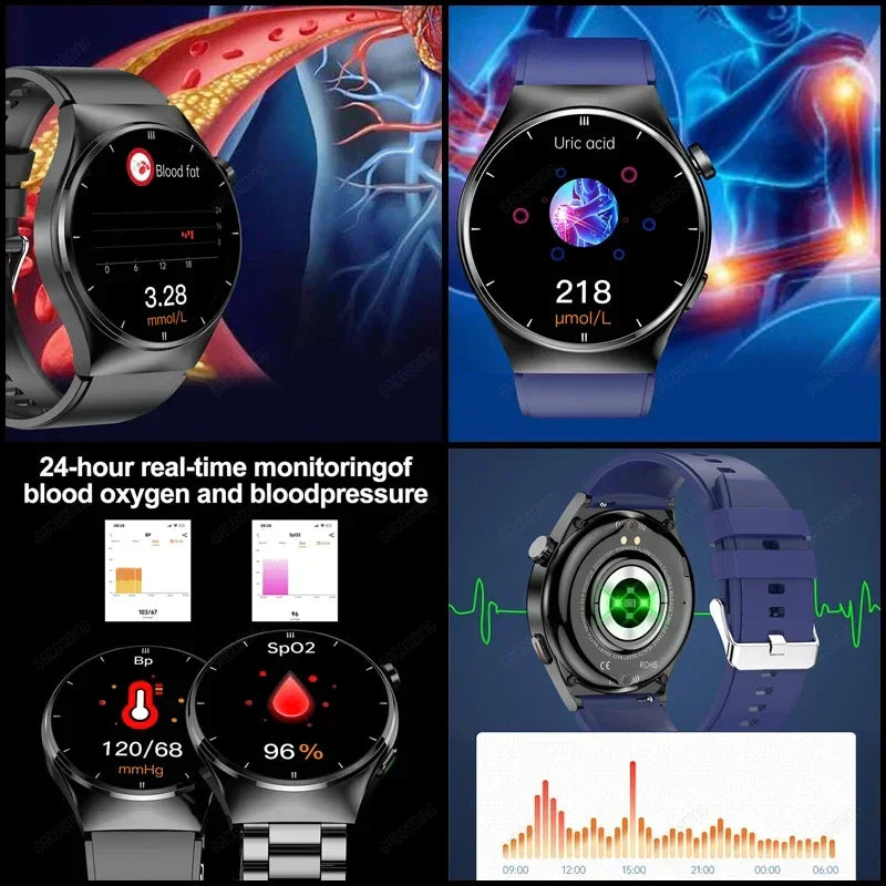 O2Tracker® Ultimate - Stabilize blood pressure, control blood sugar, uric acid and blood Lipid Smartwatch