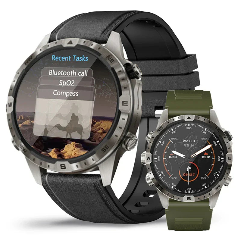 O2Tracker® Aspire - New GPS Smart Watch, GT4 Pro, Blood Sugar Smartwatch