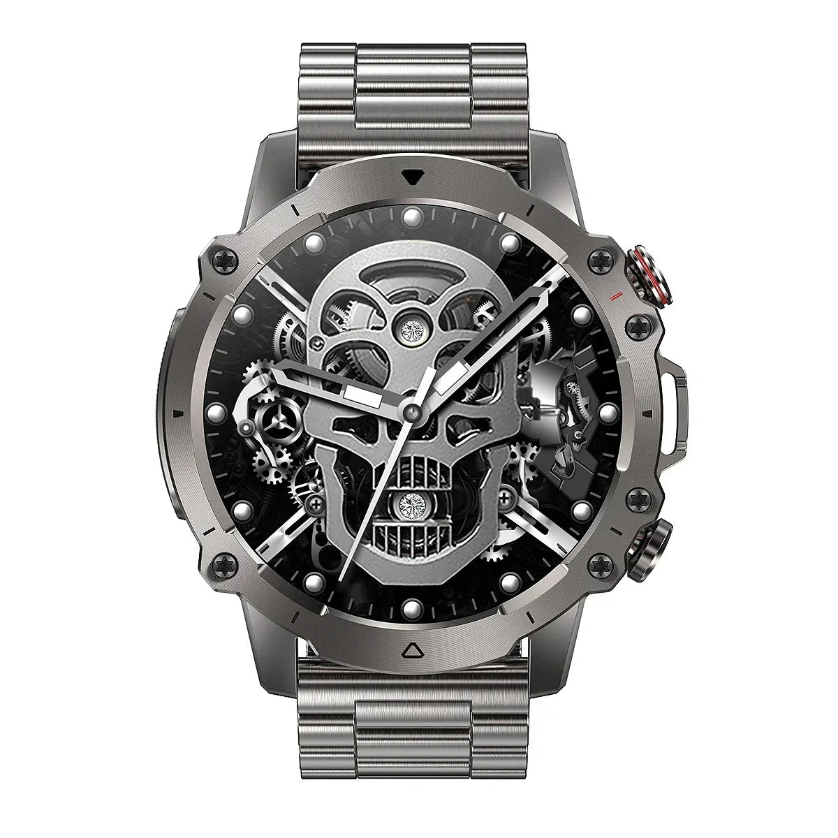 O2Tracker® Crusader - Smart Watch For Men Amoled Waterproof Bluetooth Call Heart Rate