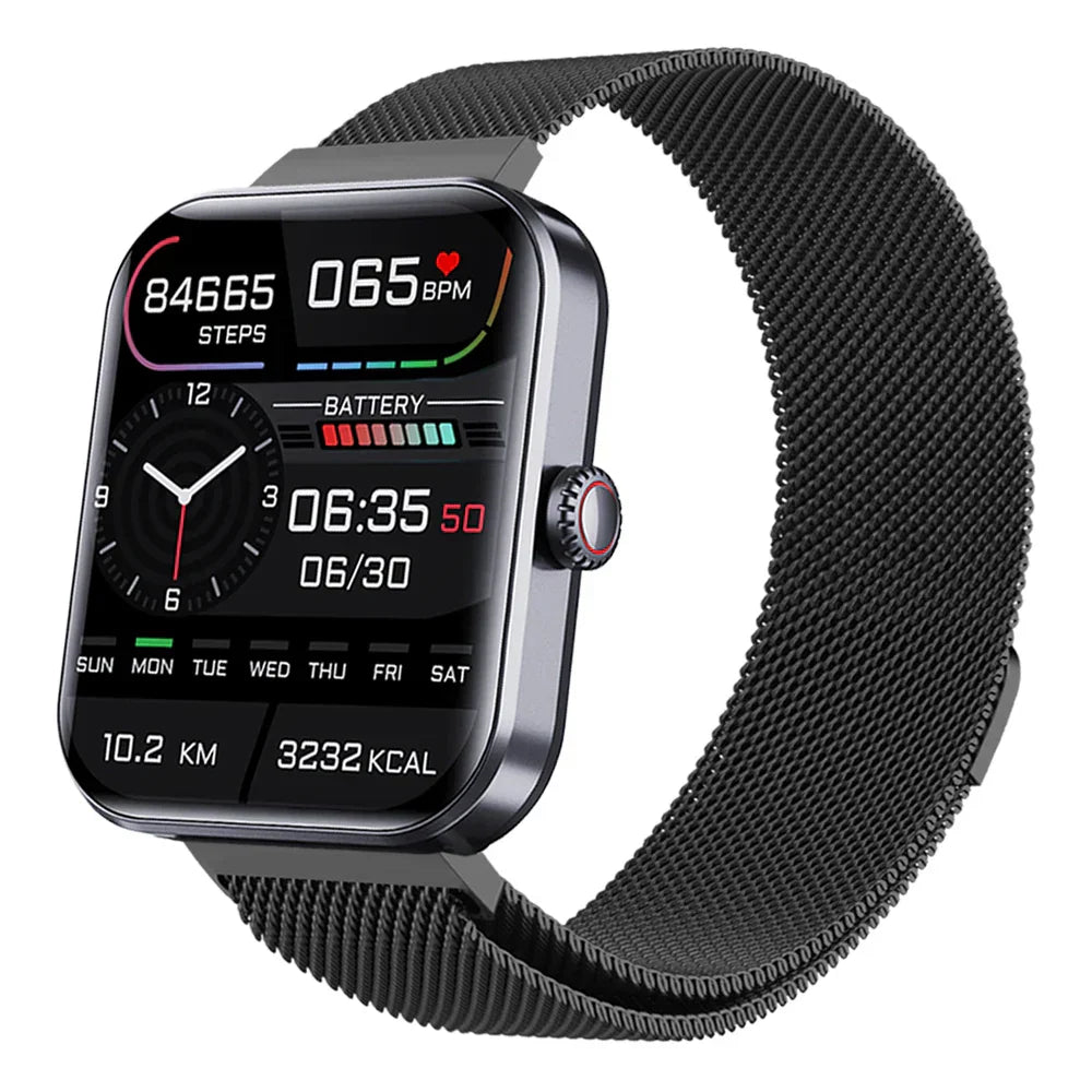 O2Tracker® ZenMotion Pulse - Blood Glucose Sugar Smart Watch, 24 Hour