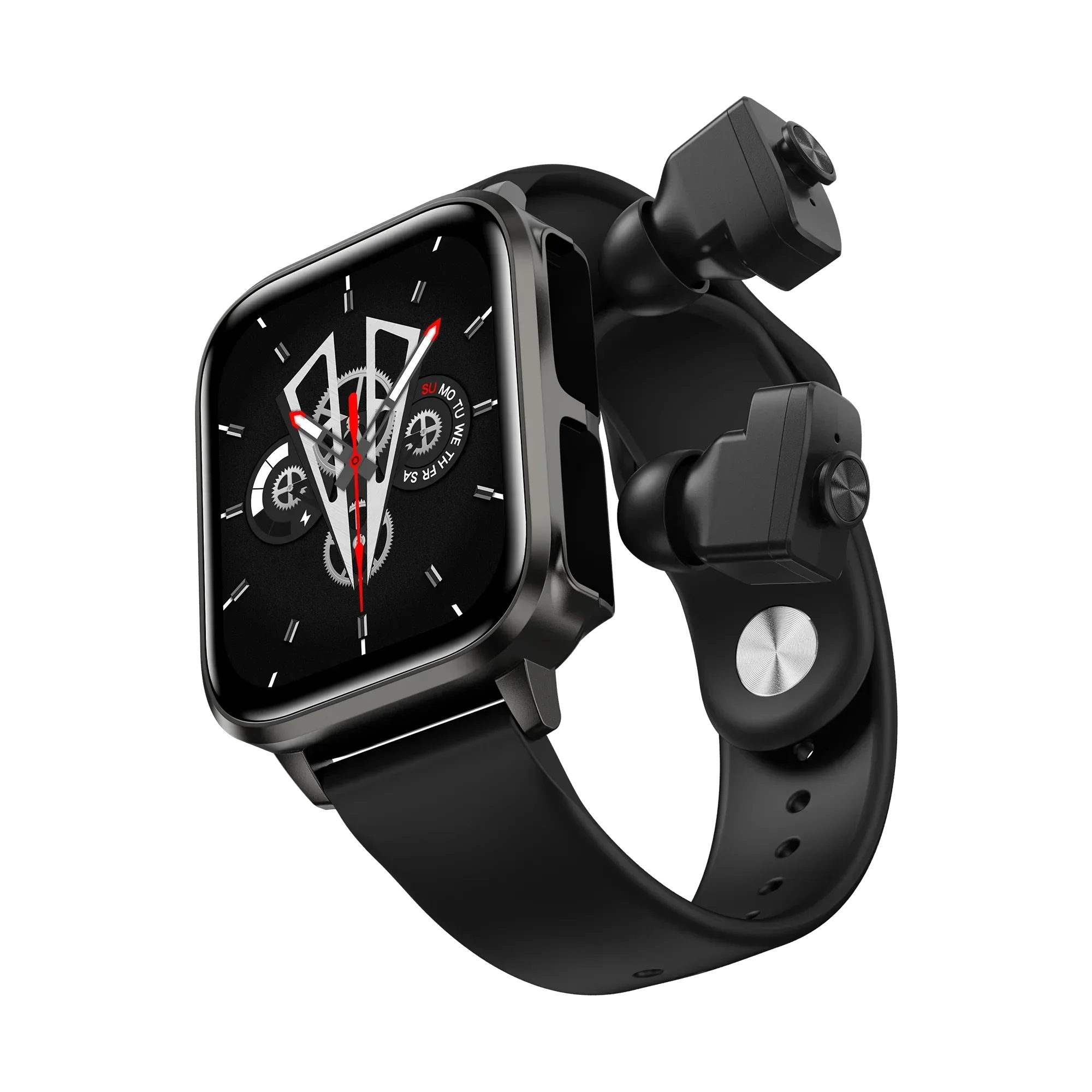 O2Tracker® Unite -Smart Watch With Bluetooth Earphone Waterproof, Touch Big Display Screen Best Relog Inteligente