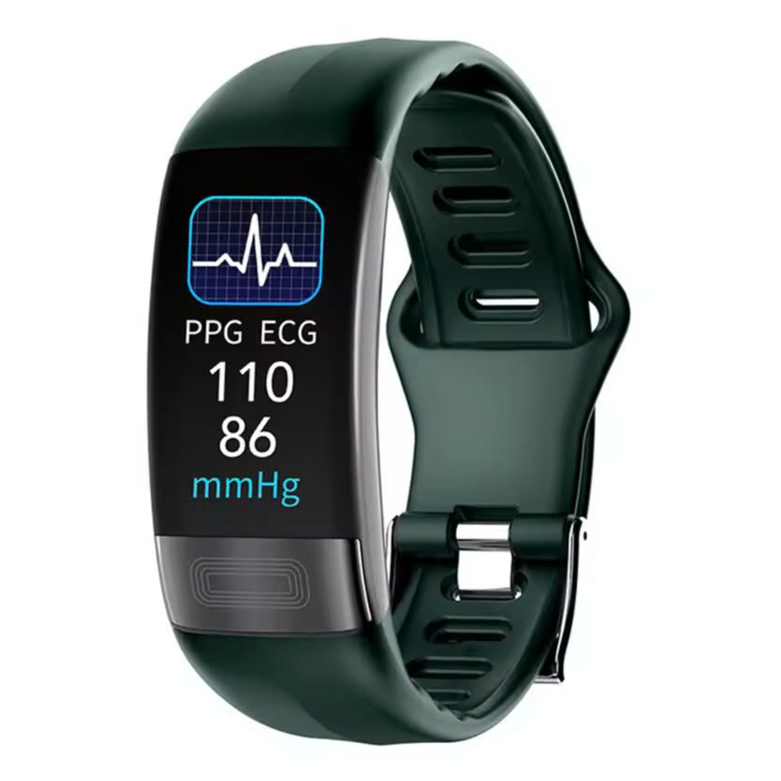 O2Tracker® Energy - Smart Bracelet Body Temperature Monitoring Smart Wristbands ECG PPG Smart Watch Heart Rate Blood Pressure